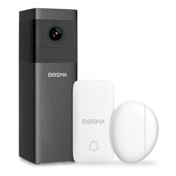 Bosma X1-DSDB, WiFi beveiligingsset voor binnen, met sensor en Smart Button